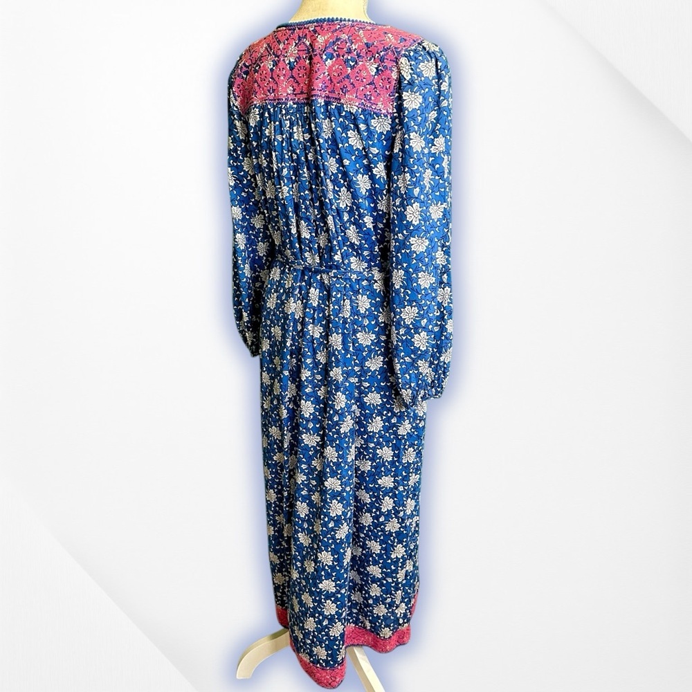 J. Crew ‘Belted Tunic Dress’ in “Night Sky Block Print” for Women Size Medium - Picture 12 of 16